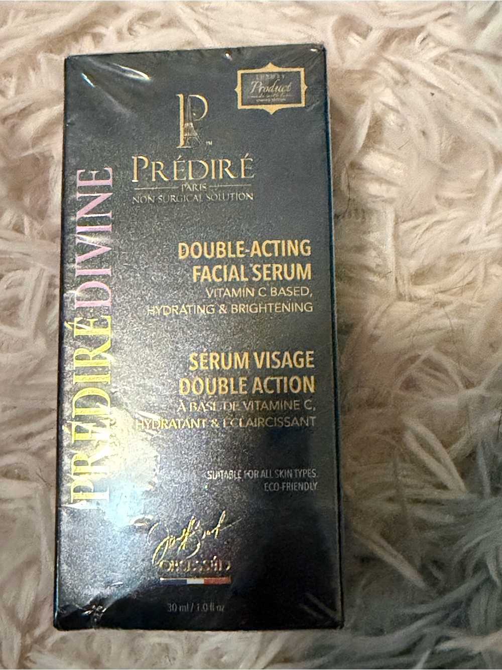 Double-Acting Facial Serum - Hydrating & Brightening (Black)